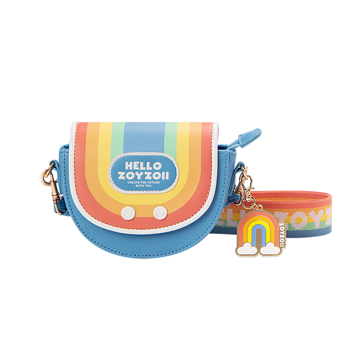 Zoyzoii®B22 Kid's Messenger Bag（Rainbow） | Zoyzoii